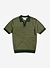 Puppytooth Knitted Polo | Forest