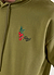 Tomato Hoodie | Embroidered Organic Cotton | Olive