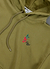 Tomato Hoodie | Embroidered Organic Cotton | Olive