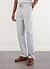 Perci Straight Leg Trackpants | Cotton | Athletic Grey