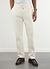 Perci Straight Leg Trackpants | Cotton | Ecru