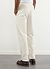 Perci Straight Leg Trackpants | Cotton | Ecru