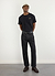 Embroidered Olive T Shirt | Black