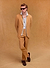 Tailored Linen Blazer | Camel