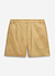 Pleated Linen Shorts | Tan