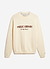 Public Library Knitted Crew Jumper | Wool | Ecru