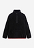 Men’s Quarter Zip Wool Fleece Pullover | Black