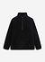 Men’s Quarter Zip Wool Fleece Pullover | Black