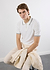 Rossi Knitted Polo | White