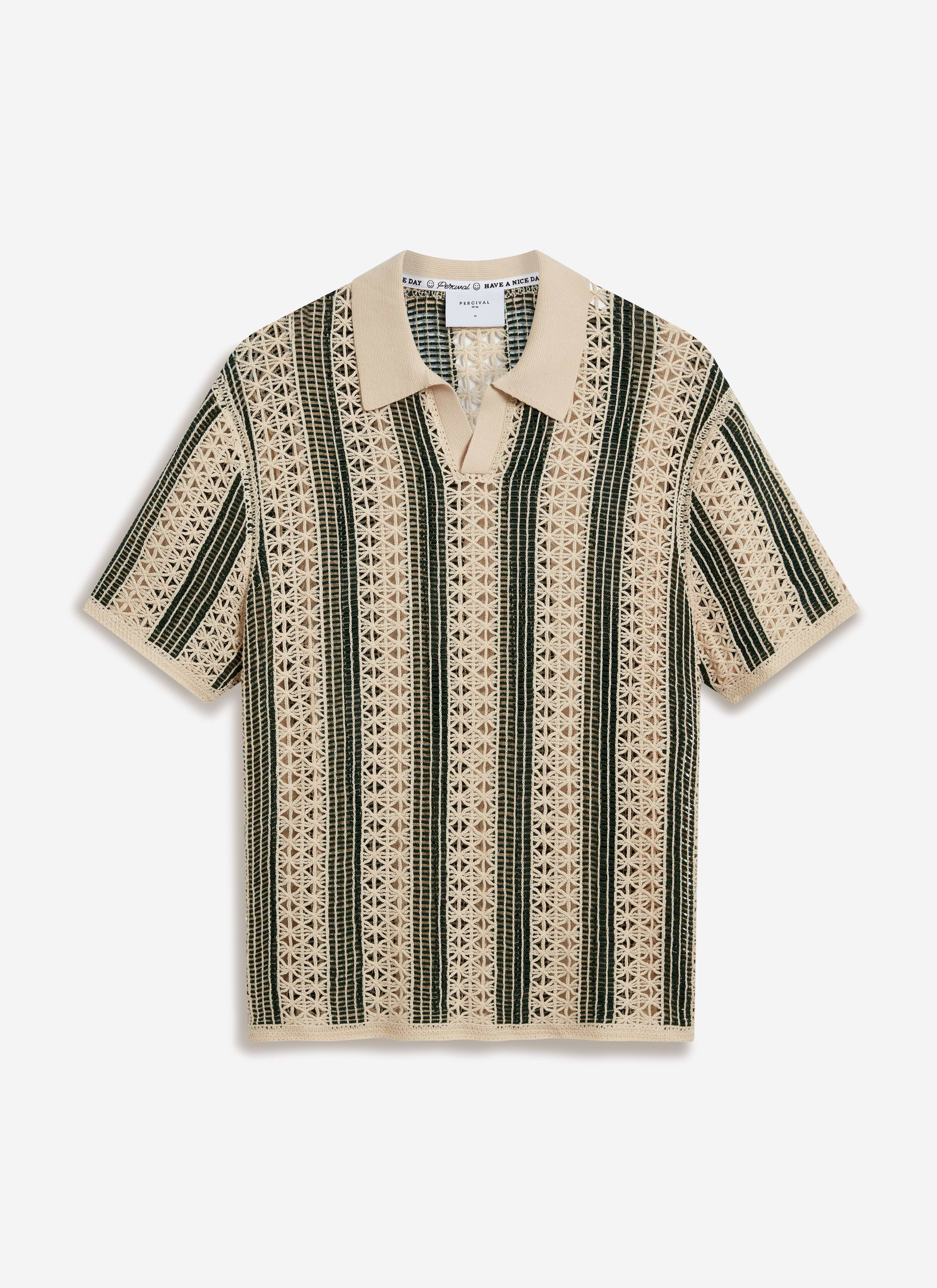 over print Crochet knitting Shirts Lサイズ over print Crochet knitting Shirts XLサイズ