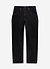 Straight Leg Denim Jeans | Cotton | Black