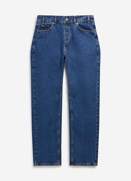 PERSTEP正規品★Long Deep Washing Denim Pants StraightLegDenimJeans_Cotton_M