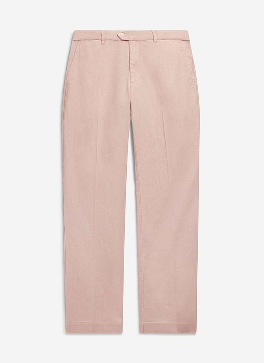 Linen Organic Cotton Twill - Nude Pink Linen Organic Cotton Twill - Nude Pink