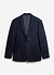 Tailored Moleskin Blazer | Navy
