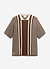 Teramo Knitted Polo Shirt | Ecru