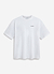 Une Crab Oversized T Shirt | Organic Cotton | White