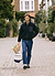 Men's Wool Fleece Jacket | Navy