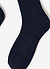Wax Bouquet Embroidered Socks | Navy