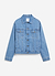Western Trucker Jacket | Denim | Light Wash Blue