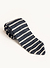 Stripe Linen Tie | Navy Marl