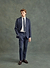 Linen Tie | Navy Marl