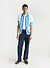 Chinoiserie Shirt | Cotton Boucle | Blue