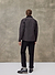 Workshirt | Graphite Twill With Cord Collar