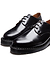 Solovair | Hi-Shine Gibson Shoe | Black
