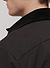 Workshirt | Graphite Twill With Cord Collar