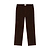 Straight Leg Trousers | Cotton Corduroy | Espresso