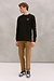 Long Sleeve T Shirt  | Red Bat | The Batman x Percival | Black