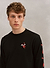Long Sleeve T Shirt  | Red Bat | The Batman x Percival | Black