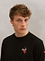 Long Sleeve T Shirt  | Red Bat | The Batman x Percival | Black