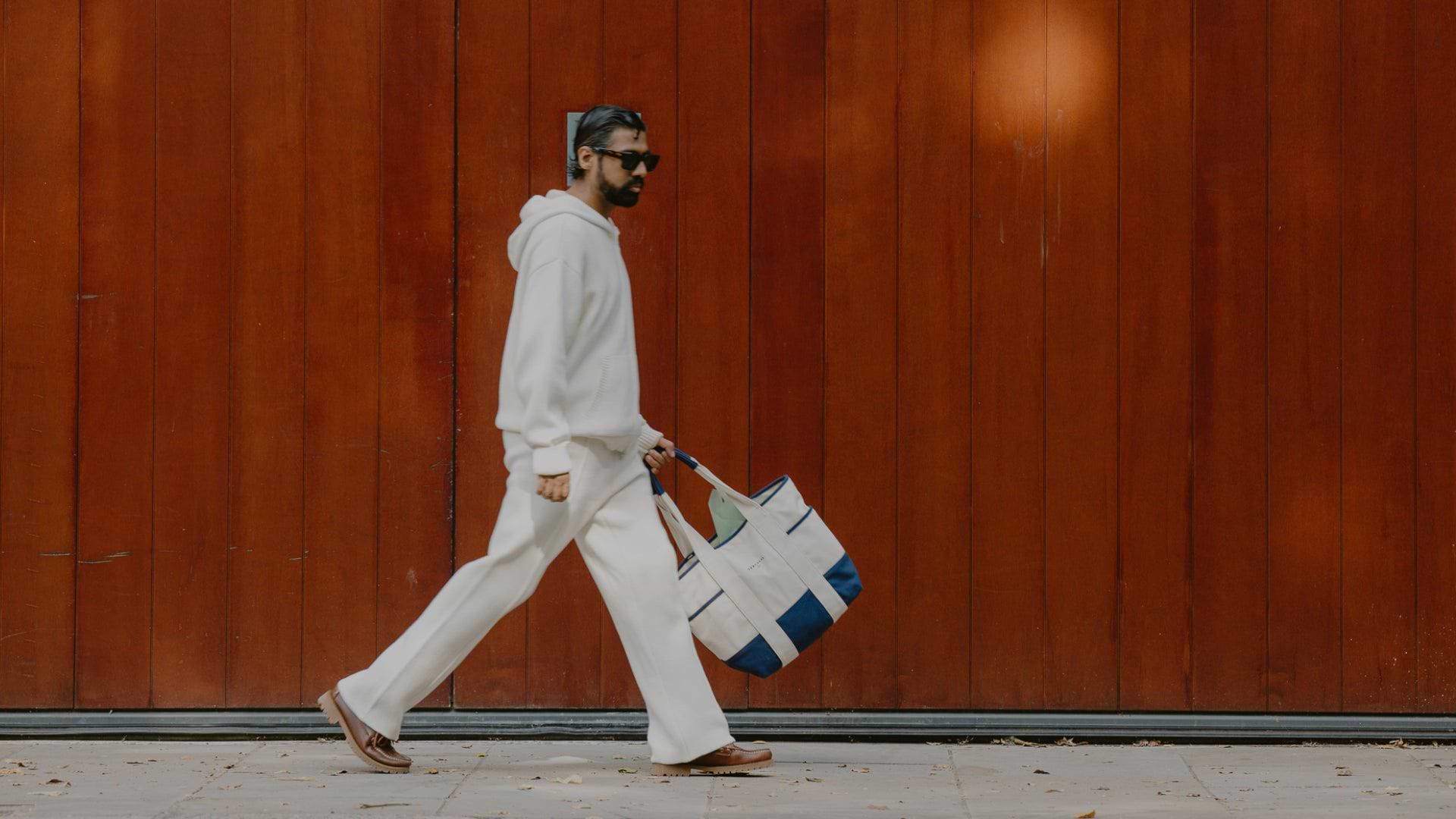 Gardner Dense Knitted Zip Cardigan | Cotton | Red | Percival