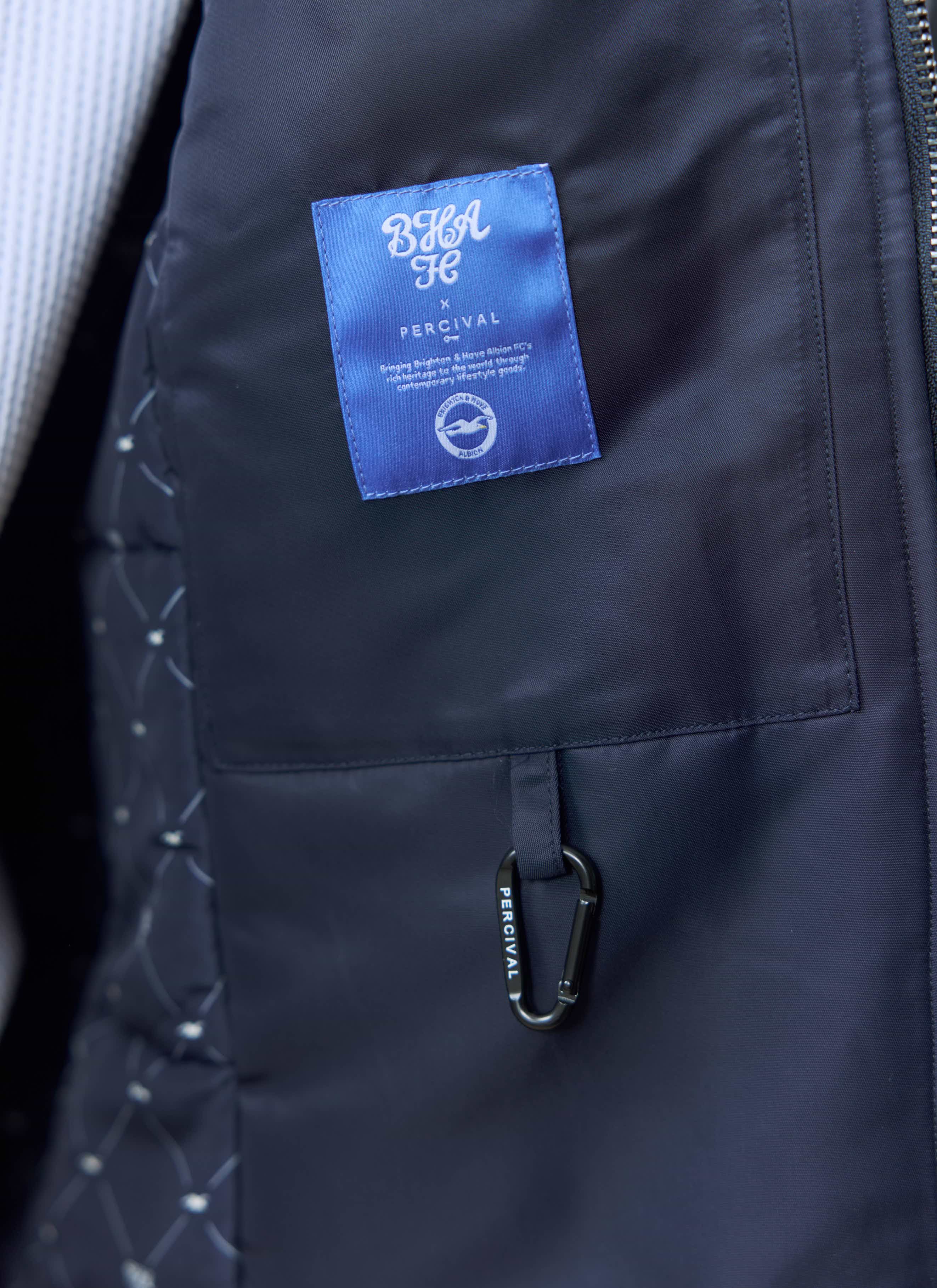 Men's Coach Jacket | Percival x Brighton & Hove Albion F.C. | Navy