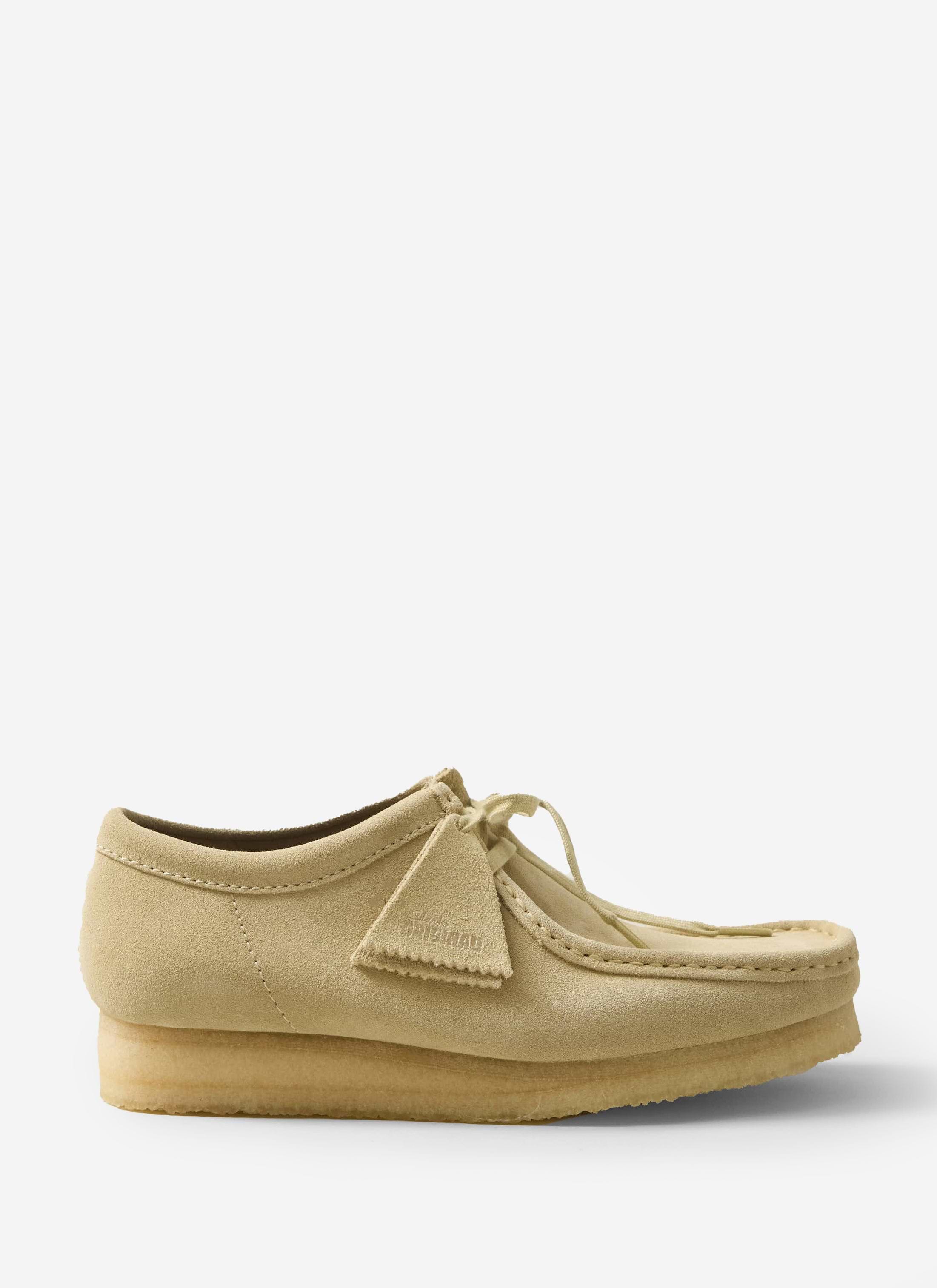 Men's Suede Wallabee Shoes | Clarks Originals | Maple Brown