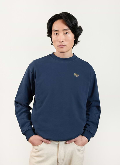 Heavyweight Sweatshirt Cotton Navy