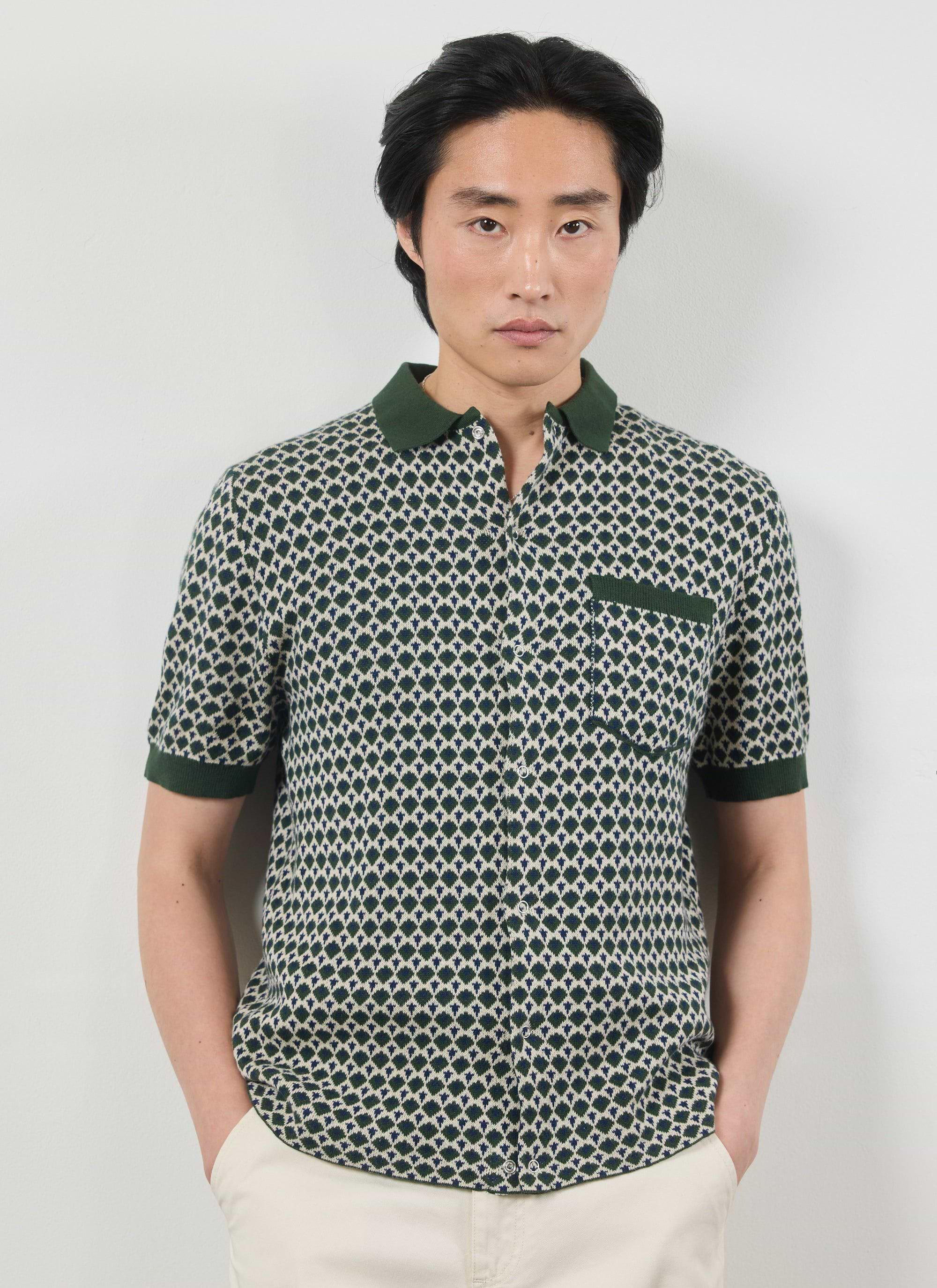 Green Jacquard