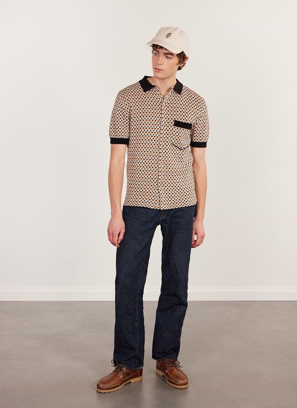 Rust Jacquard