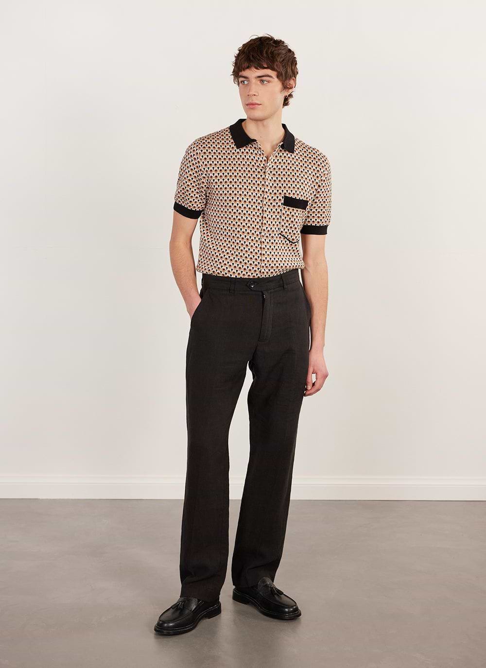 Rust Jacquard