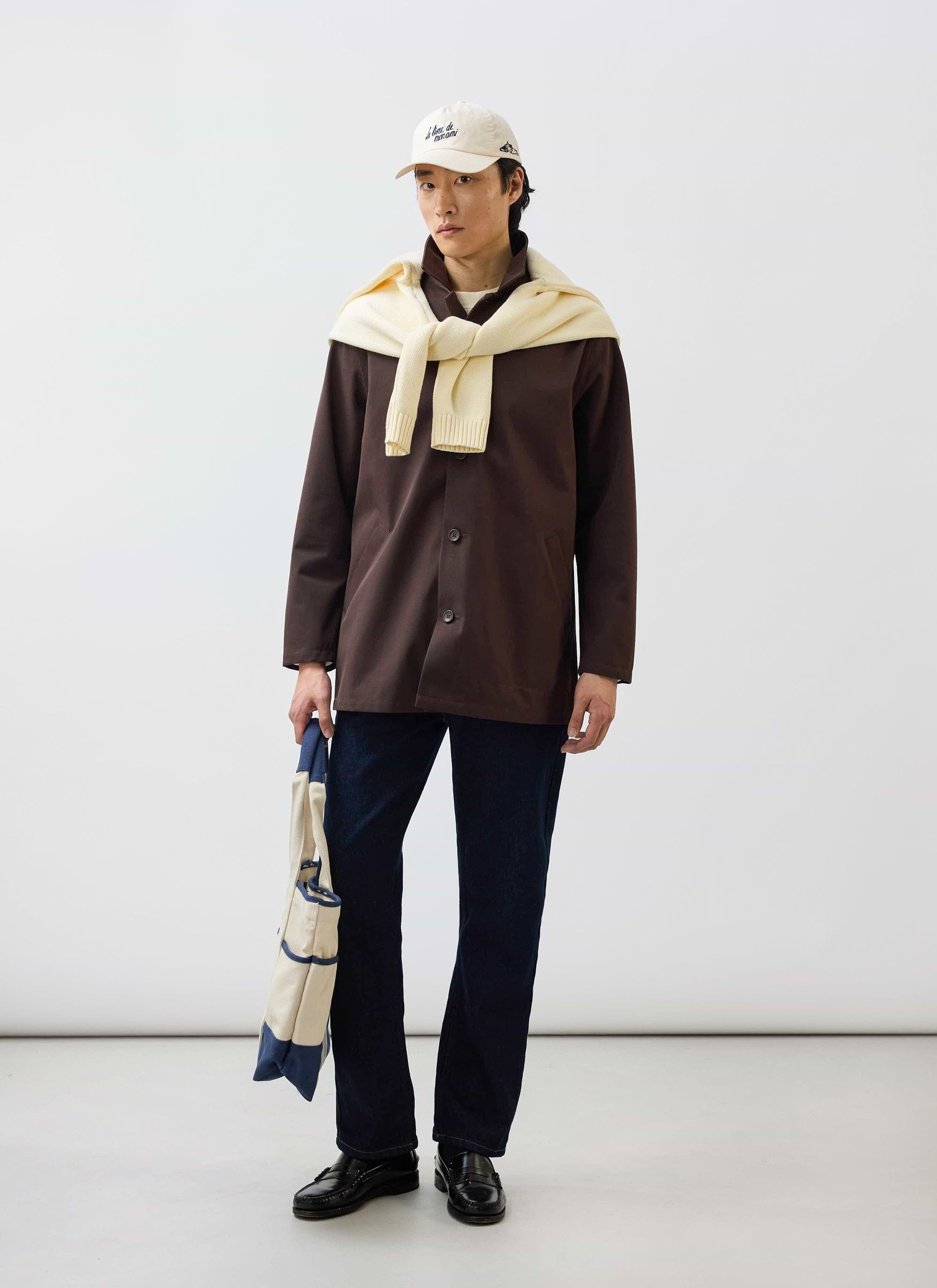 Men's Sherlock Short Trench Coat | Waterproof | Espresso Men's Sherlock Short Trench Coat | Waterproof | Espresso
