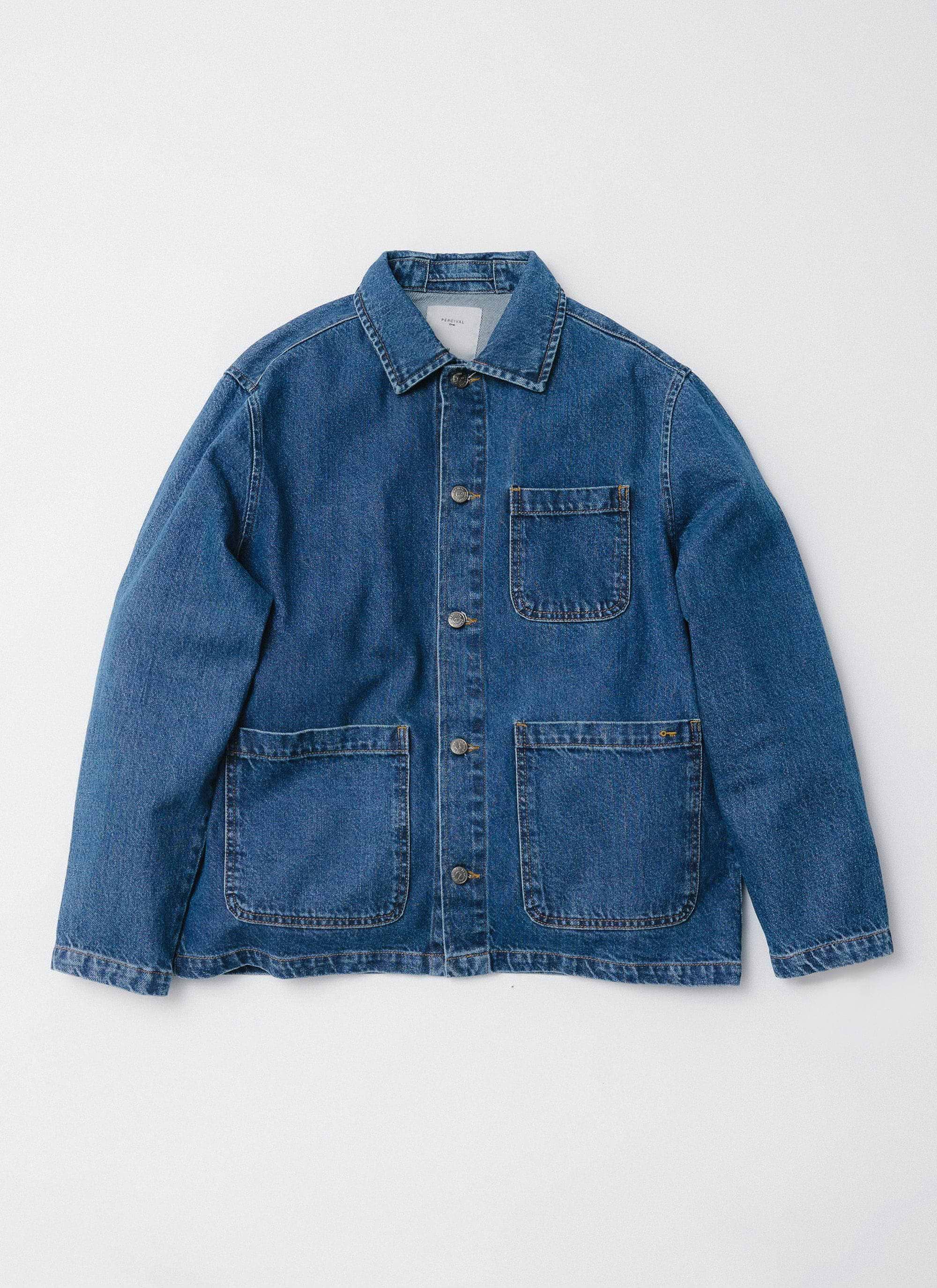 SIGNAL GARMENTS　DENIM CHORE JACKET The Indication by SIGNAL GARMENTS “CRAZY POKET DENIM CHORE JACKET
