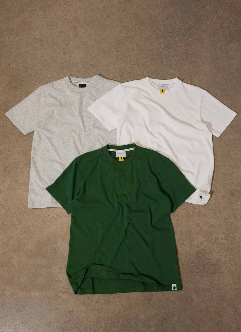 White / Forest / Athletic Grey