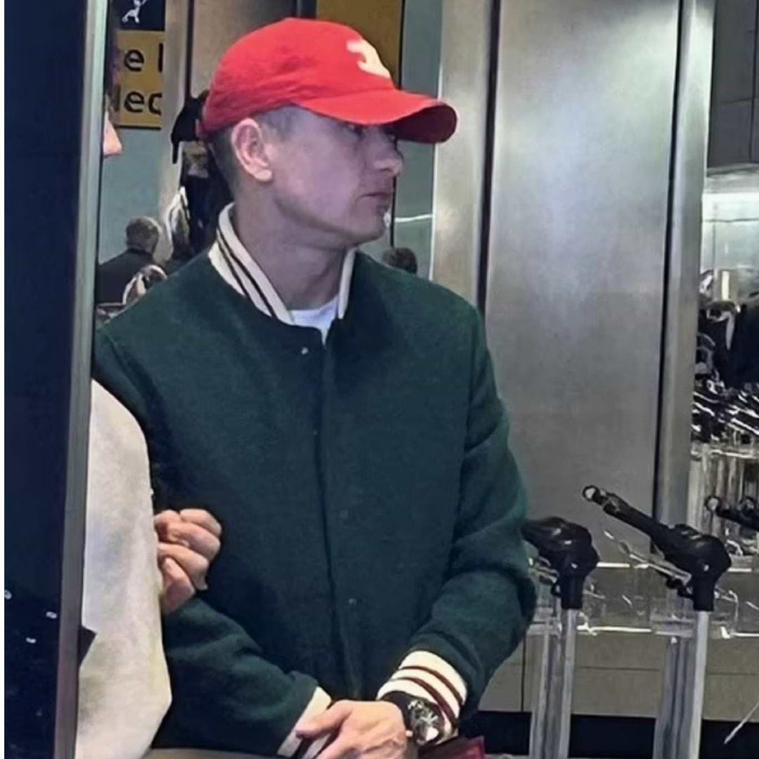 Barry Keoghan wearing Percival Menswear casual style bomber jacket