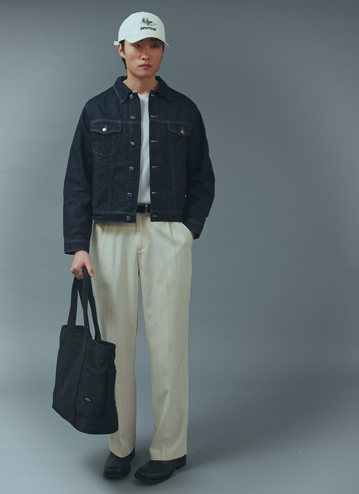 Western Trucker Jacket | Denim | Dark Indigo