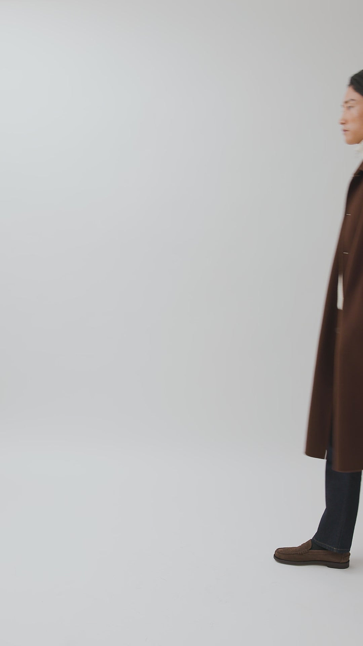 Minnesota Overcoat | Wool | Espresso Brown