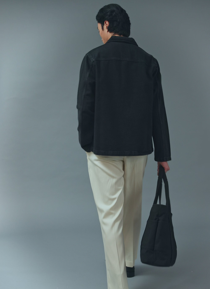 Gove Chore Jacket | Denim | Black