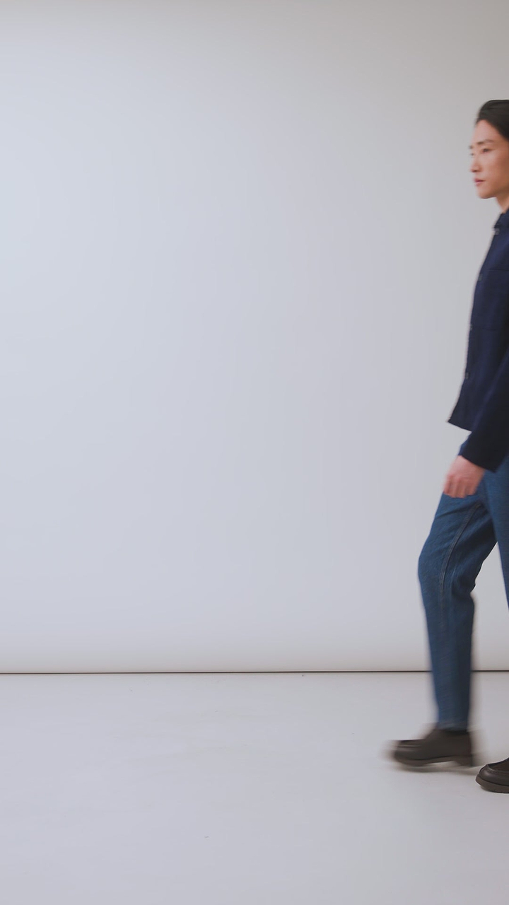Cord Overshirt | Navy