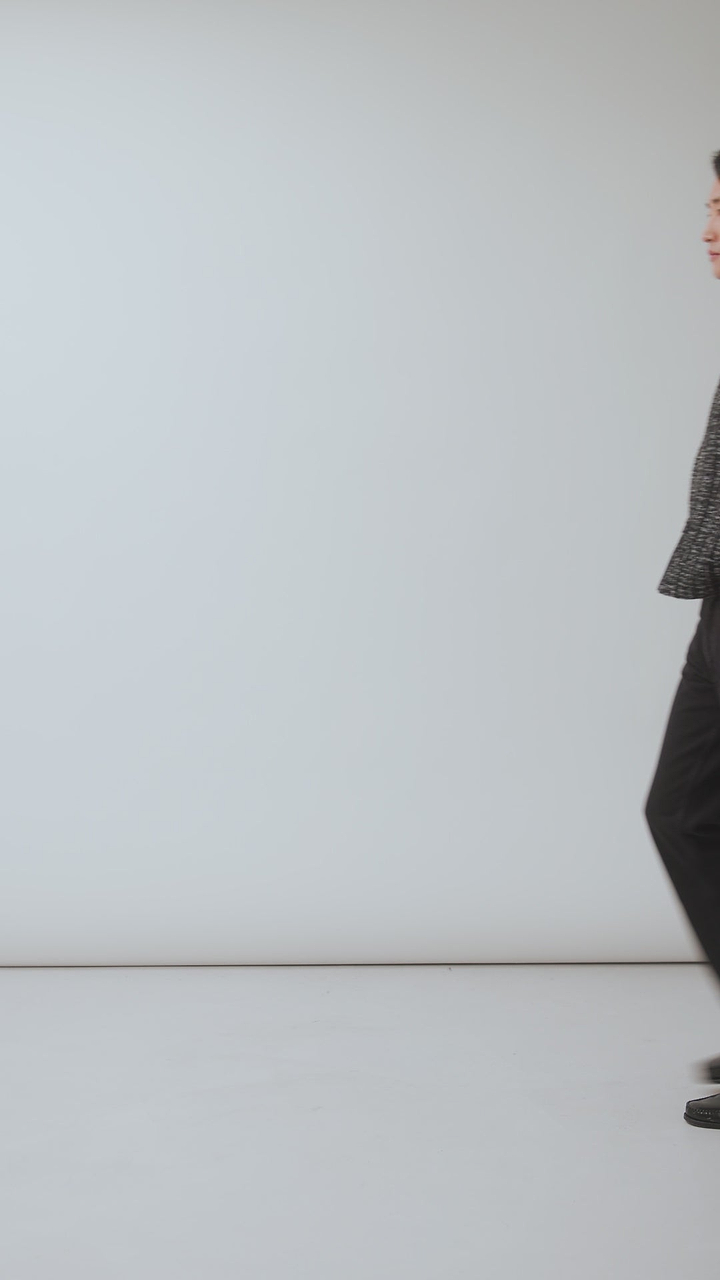 Ingegno Zip Wool Boxy Jacket | Black
