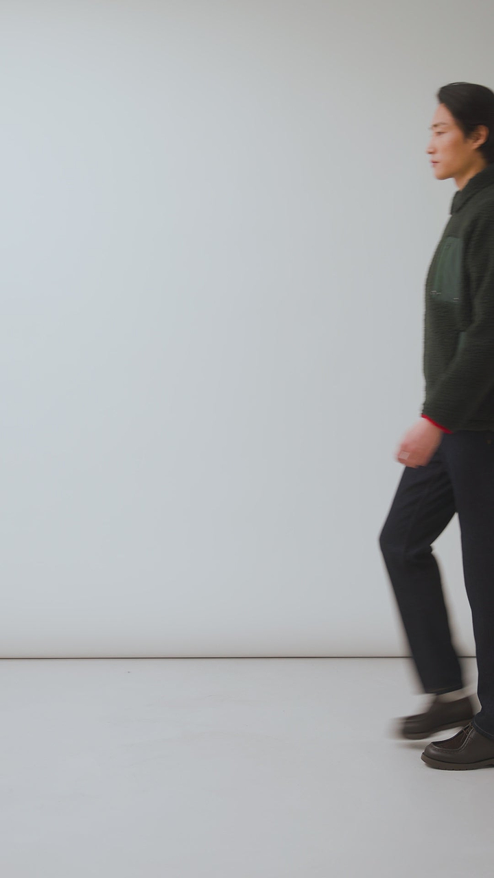 Men's Wool Fleece Jacket | Forest